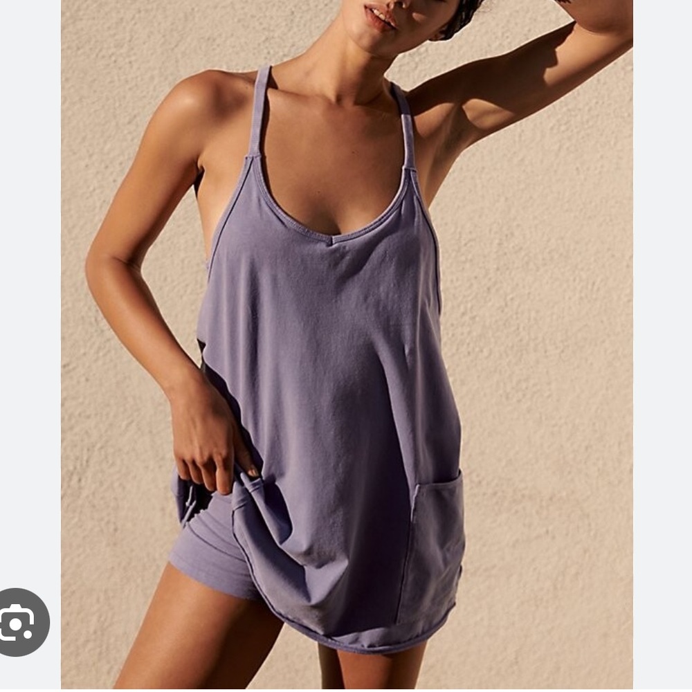 Free People Hot Shot Mini dress onesie xs
